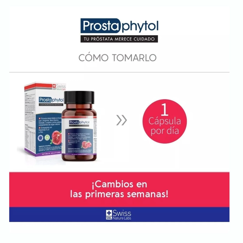 PROSTAPHYTOL SUPLEMENTO CUIDADO PROSTATA PARA 3 MESES - 6