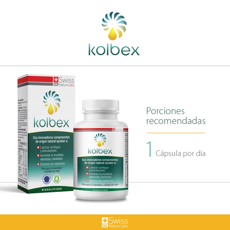 KOLBEX PROTEINA DE CARACOL + VITAMINAS 3 MESES CON NUTRASPERSA COMBATE PROBLEMAS ARTICULARES - 9