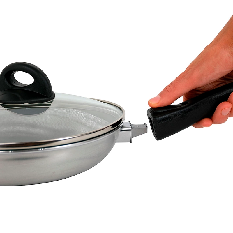XTREM COOK STEEL SARTEN 20 CM CON TAPA - 6