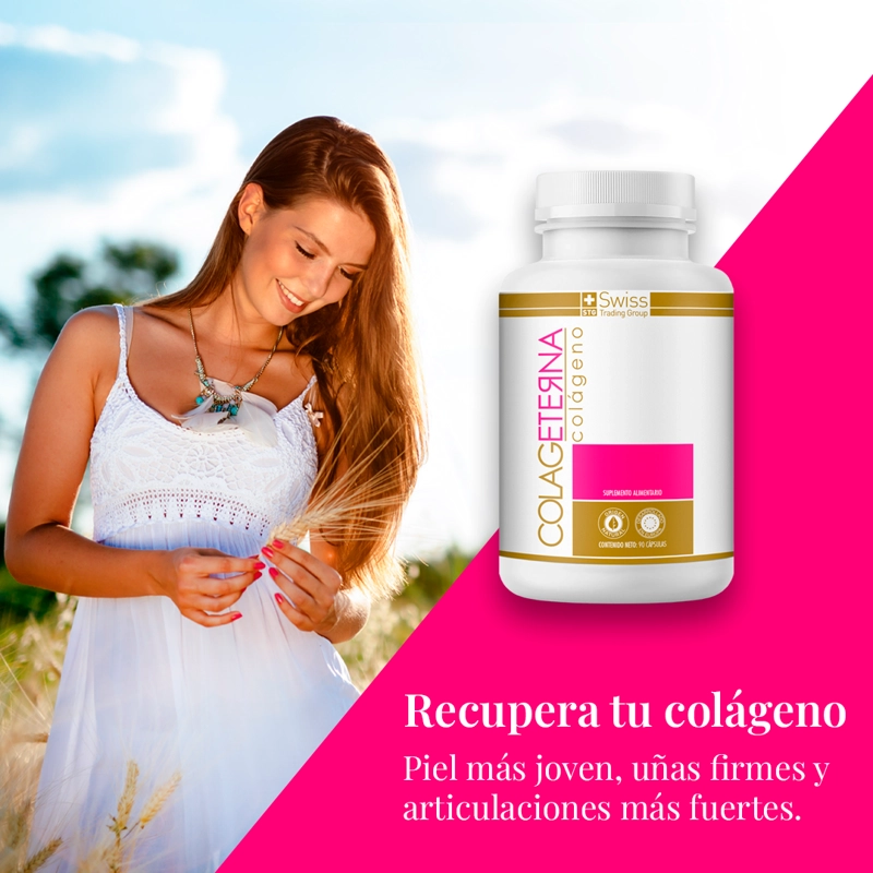 COLAGETERNA – COLAGENO HIDROLIZADO EN CAPSULAS PARA UN MES - 8