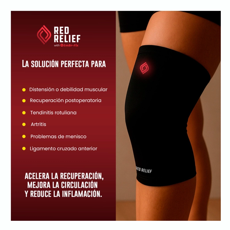 RED RELIEF RODILLERA DE COMPRESION TERMOGE NICA 1 UND. - 5