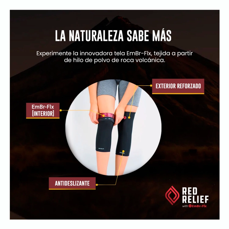 RED RELIEF RODILLERA DE COMPRESION TERMOGE NICA 1 UND. - 6