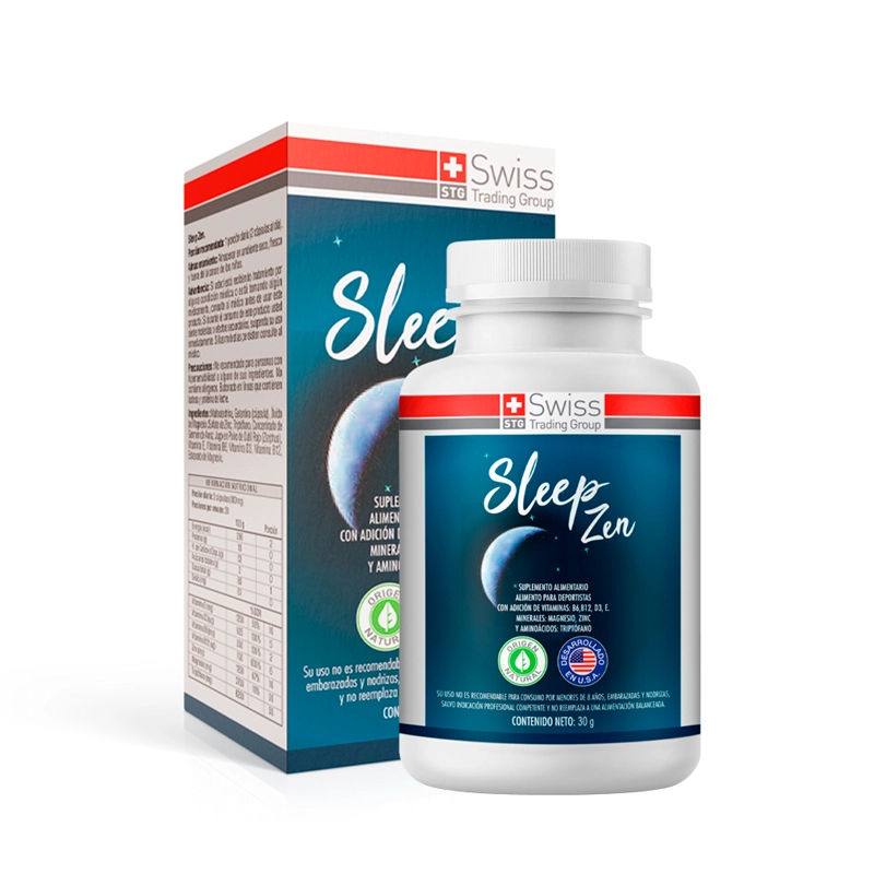 SLEEP ZEN 60 CAPSULAS NATURALES CONTRA EL INSOMNIO 1 MES - 3