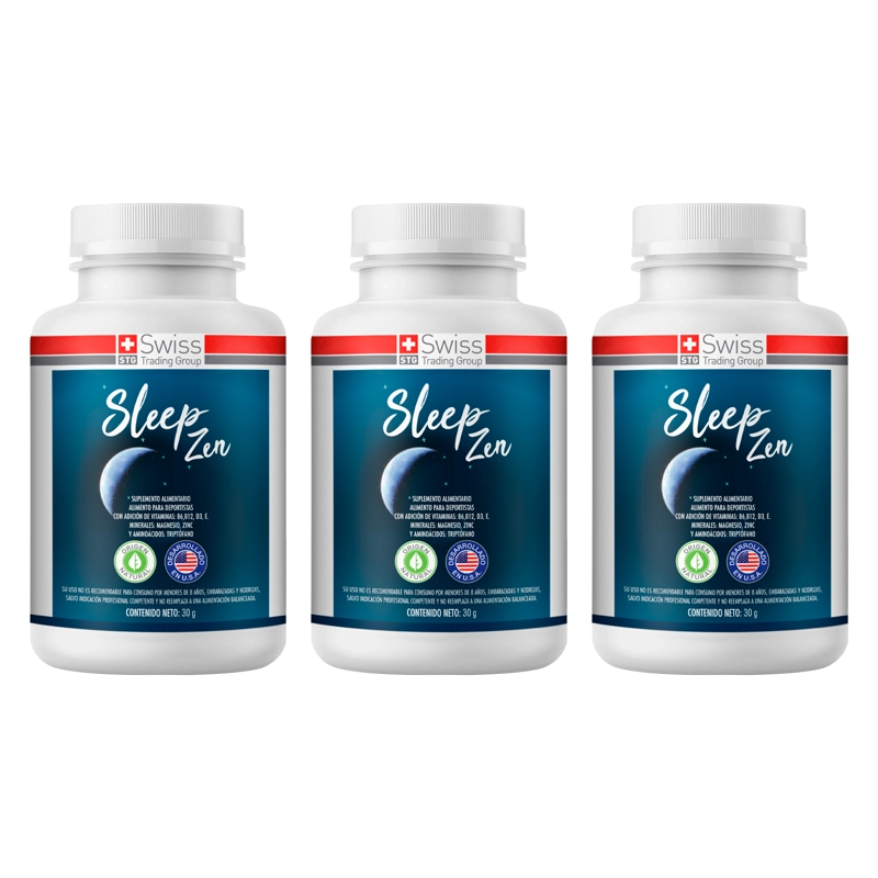 SLEEP ZEN 60 CAPSULAS NATURALES CONTRA EL INSOMNIO 3 MESES - 1