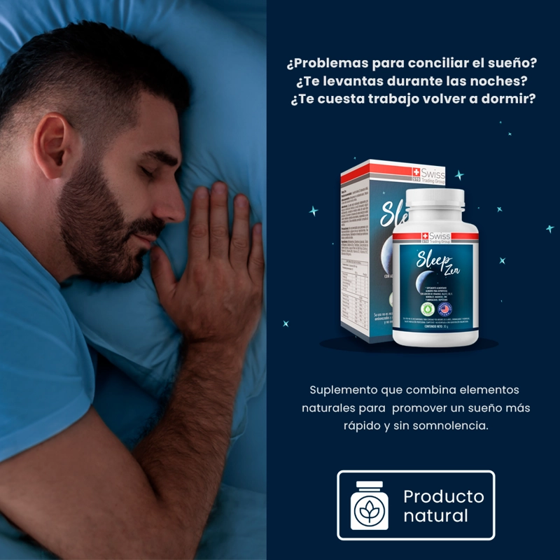 SLEEP ZEN 60 CAPSULAS NATURALES CONTRA EL INSOMNIO 2 MESES - 5