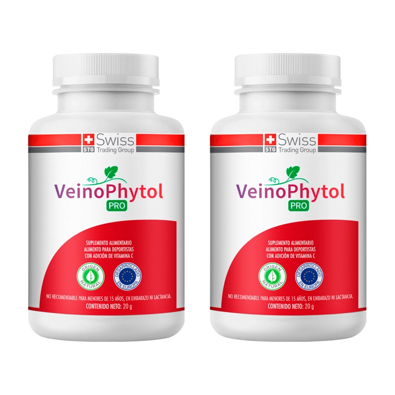 VEINOPHYTOL PRO 60 CAPS SIN VARICES NI PIERNAS CANSADAS 2 MESES - 1