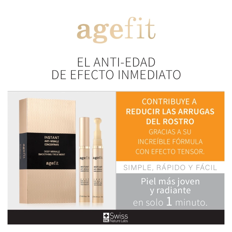 SE RUM ROSTRO SWISS NATURE LABS 2 FRASCOS AGE FIT ANTIARRUGAS 1 MES - 5