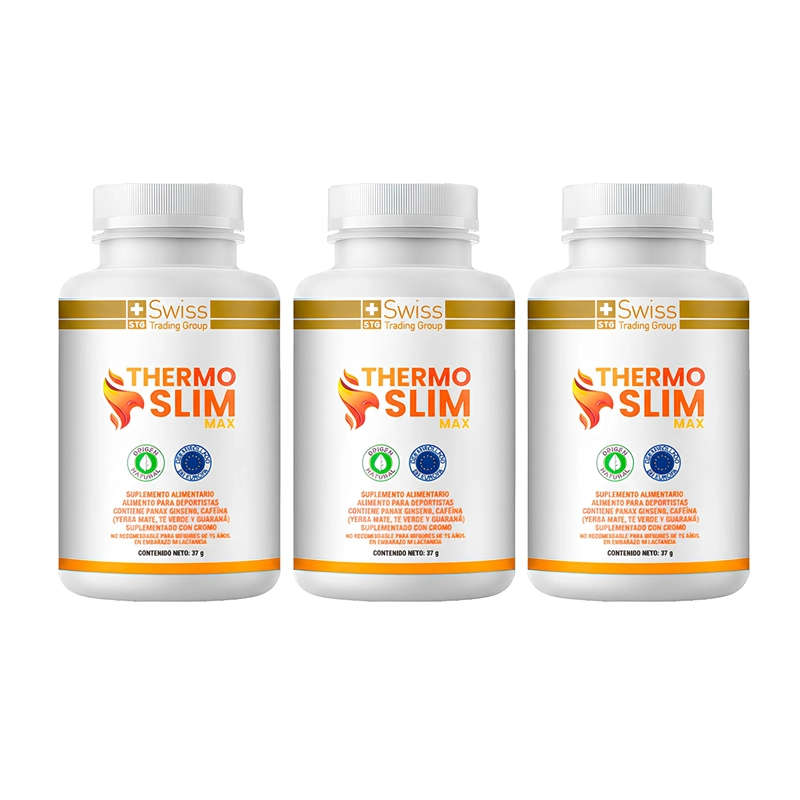 THERMO SLIM QUEMA GRASA SIN DIETA NI EJERCICIO 180 CAPS - 1