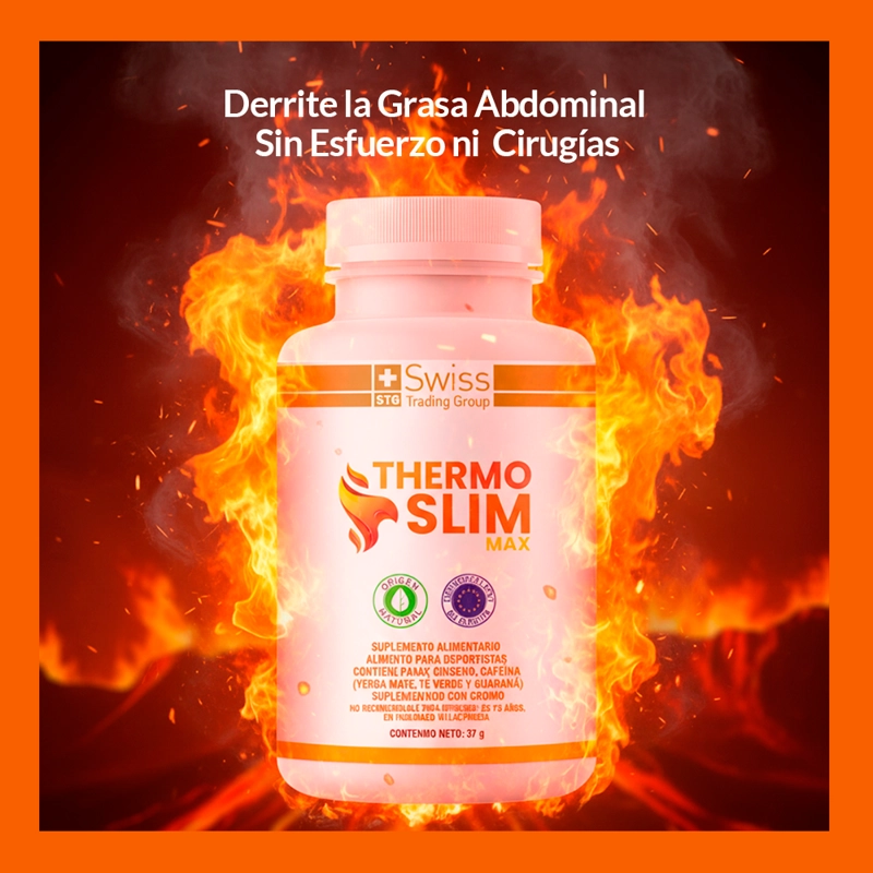THERMO SLIM QUEMA GRASA SIN DIETA NI EJERCICIO 180 CAPS - 8