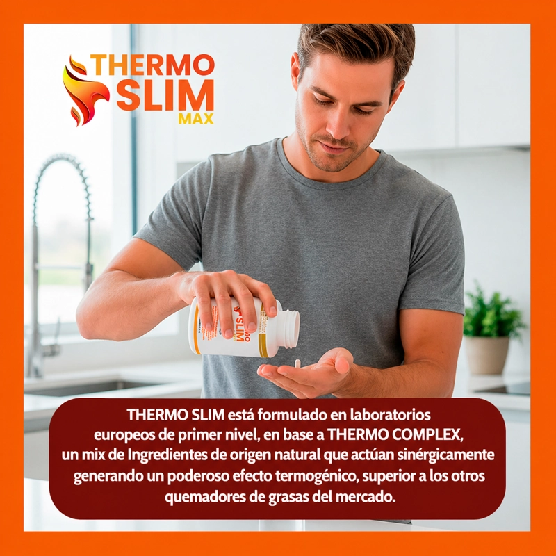 THERMO SLIM QUEMA GRASA SIN DIETA NI EJERCICIO 120 CAPS - 5