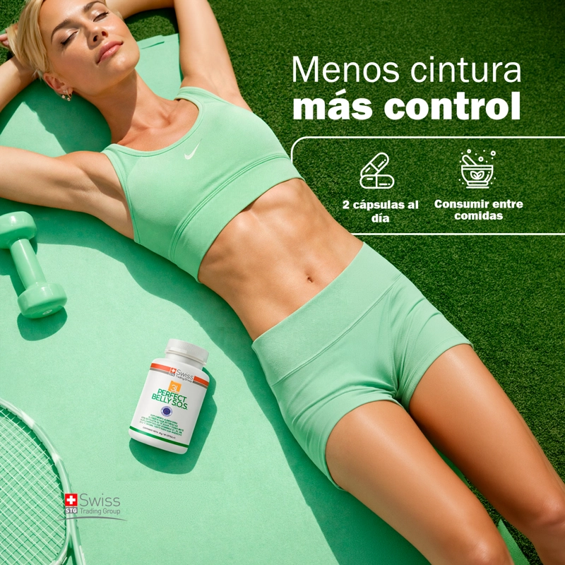 PERFECT BELLY SOS REDUCTOR GRASA ABDOMINAL CONTROL 180 CAPS - 4