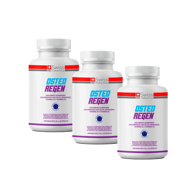 OSTEOREGEN FORTALECE HUESOS CALCIO INTELIGENTE 270 CAPS - 1