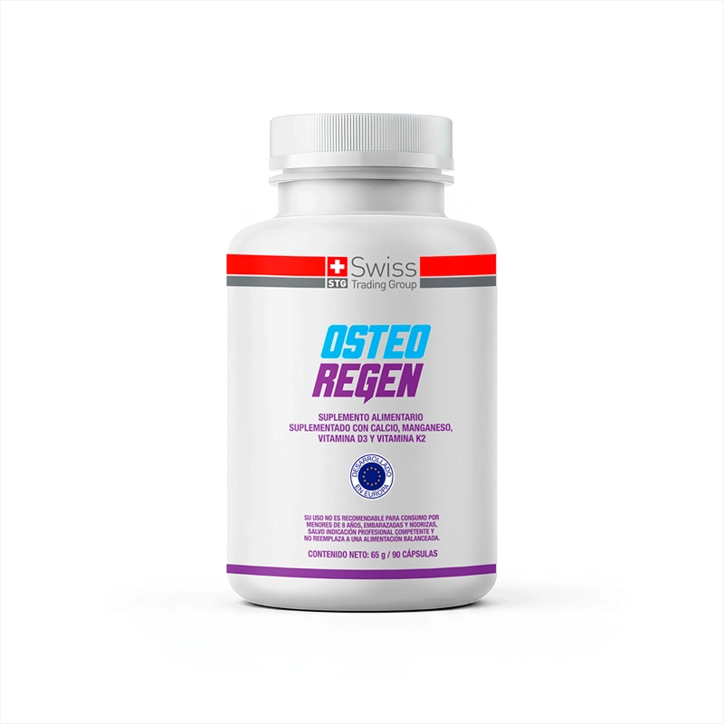 OSTEOREGEN FORTALECE HUESOS CALCIO INTELIGENTE 90 CAPS - 1