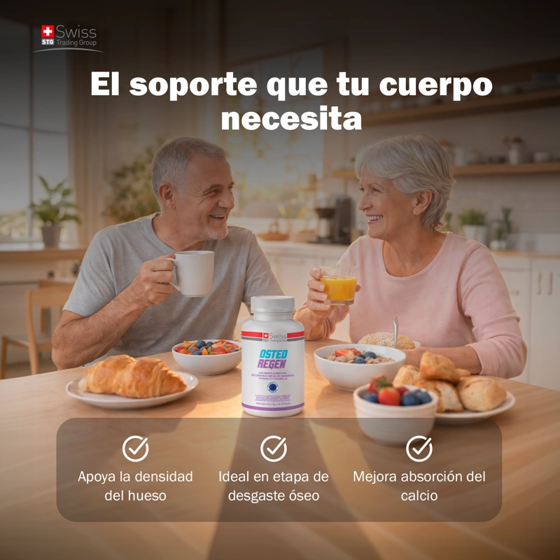 OSTEOREGEN FORTALECE HUESOS CALCIO INTELIGENTE 90 CAPS - 7