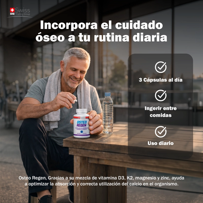 OSTEOREGEN FORTALECE HUESOS CALCIO INTELIGENTE 90 CAPS - 8