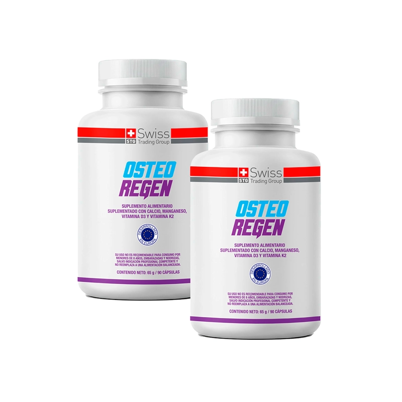 OSTEOREGEN FORTALECE HUESOS CALCIO INTELIGENTE 180 CAPS - 1