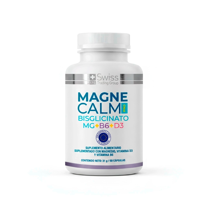 MAGNECALM PRO MAGNESIO BISGLICINATO 60 CAPS ANTIESTRES - 1