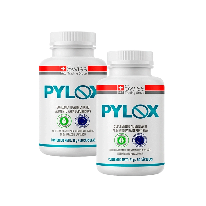 PYLOX EL ANTI-PYLORI NATURAL GASTRITIS REFLUJO 120 CAPS - 1