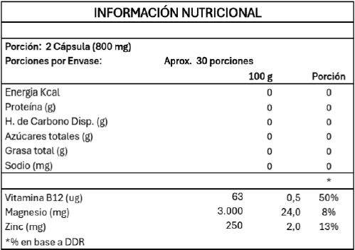 SILENZA 1 FRASCO CON 60 CAPSULAS - 8