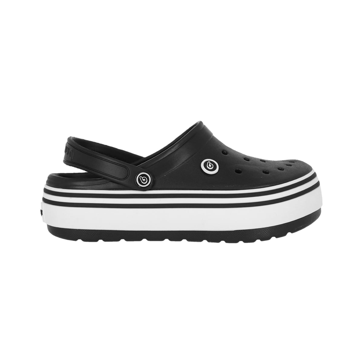 ZUECO MUJER BAMERS NEGRO AIRLINE HIGH - 1