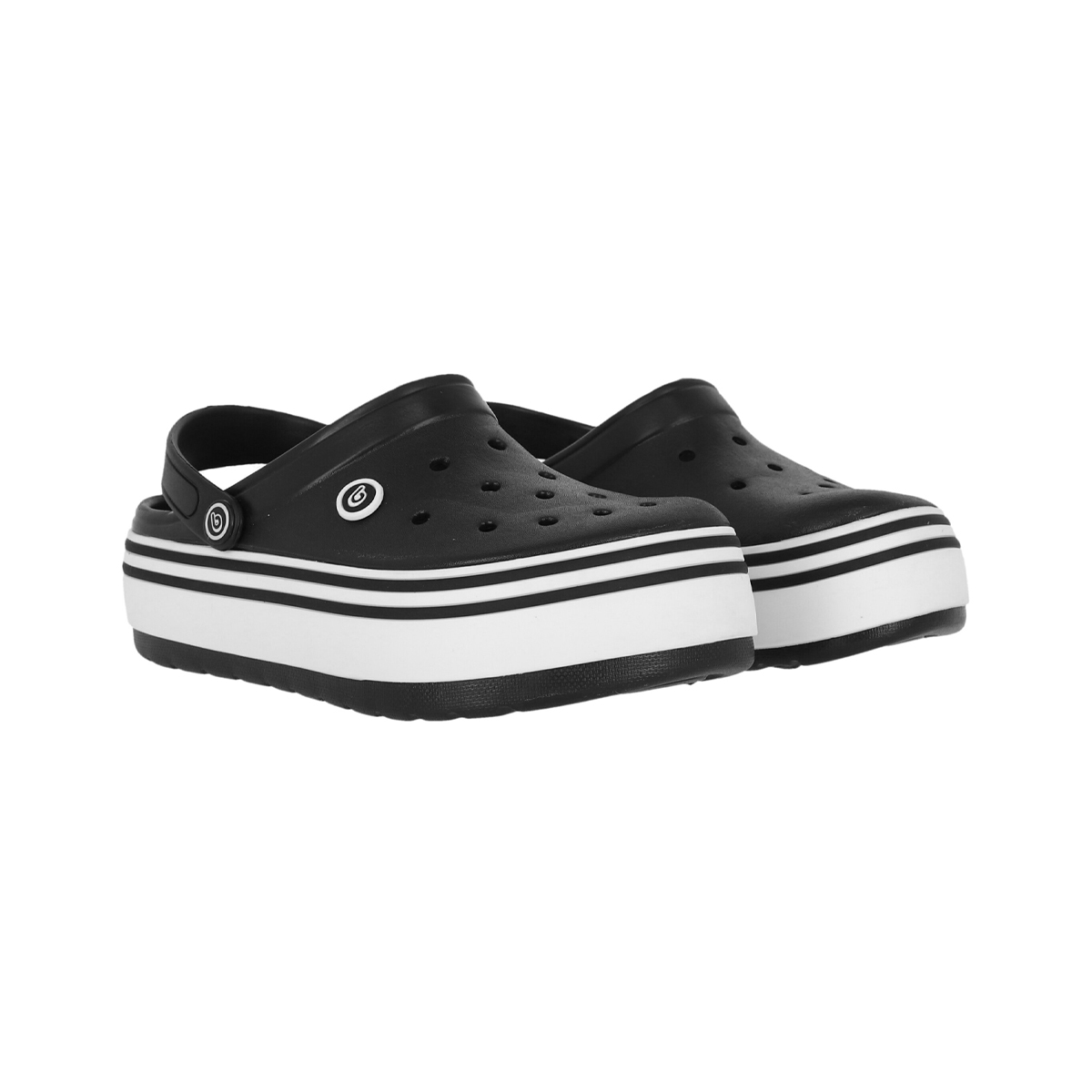 ZUECO MUJER BAMERS NEGRO AIRLINE HIGH - 3