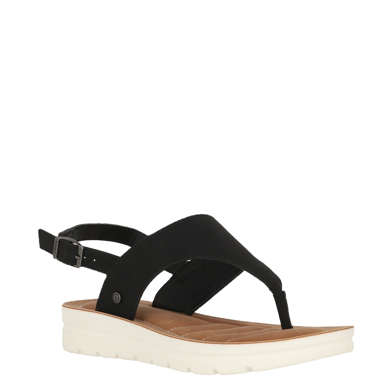 SANDALIA MUJER  BAMERS AMAPOLA NEGRO - 2