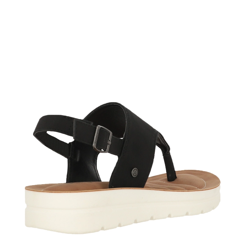 SANDALIA MUJER  BAMERS AMAPOLA NEGRO - 3