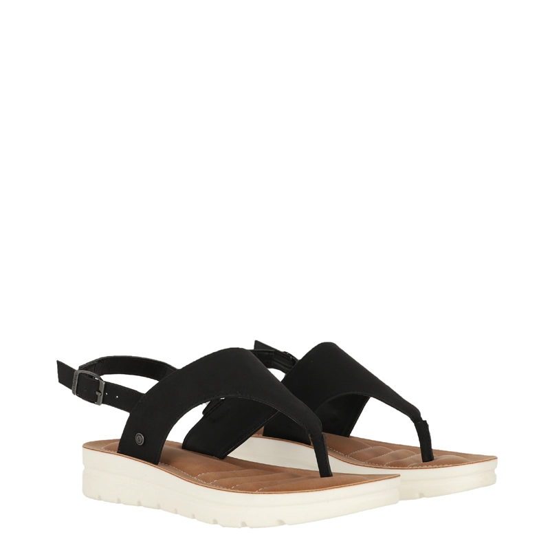SANDALIA MUJER  BAMERS AMAPOLA NEGRO - 4