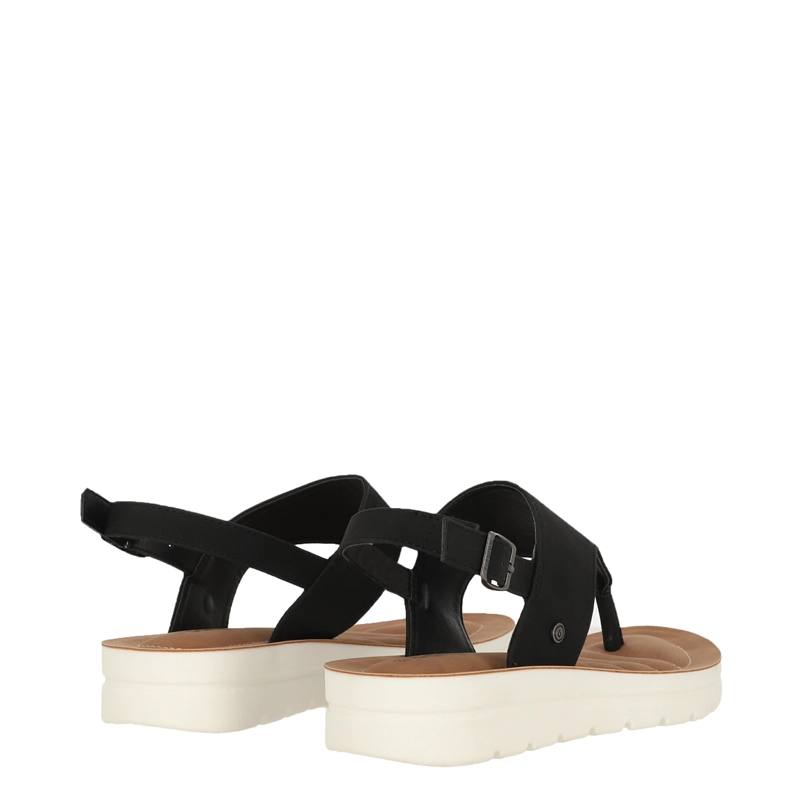 SANDALIA MUJER  BAMERS AMAPOLA NEGRO - 5