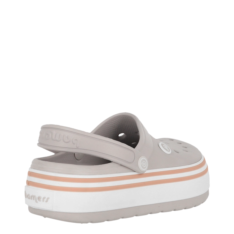 ZUECO BAMERS AIRLINE HIGH MUJER GRIS - 3