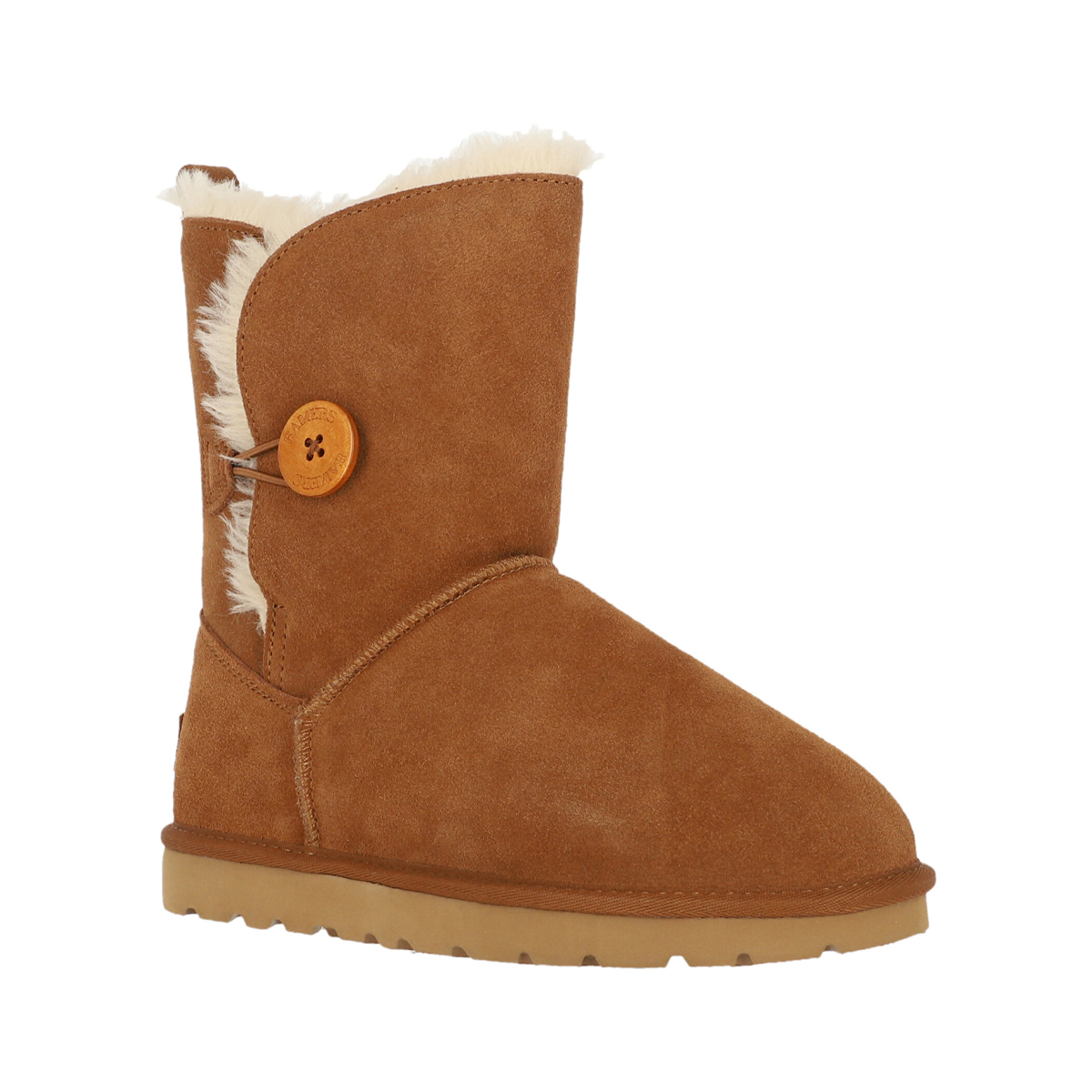BOTA BAMERS BLAST BUTTON MUJER CAFÉ - 2