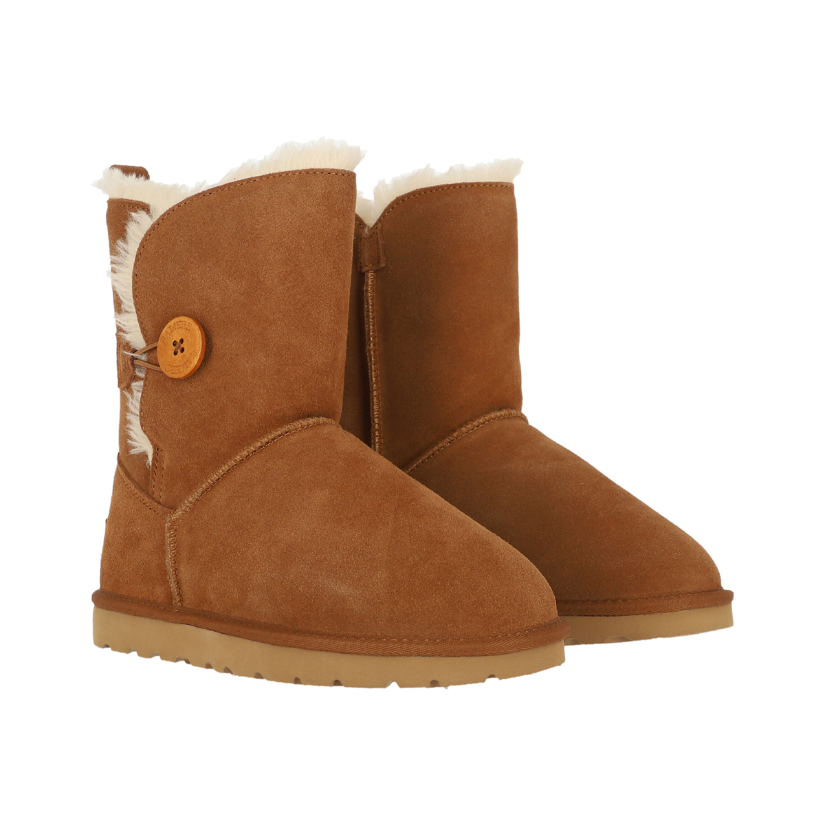 BOTA BAMERS BLAST BUTTON MUJER CAFÉ - 3