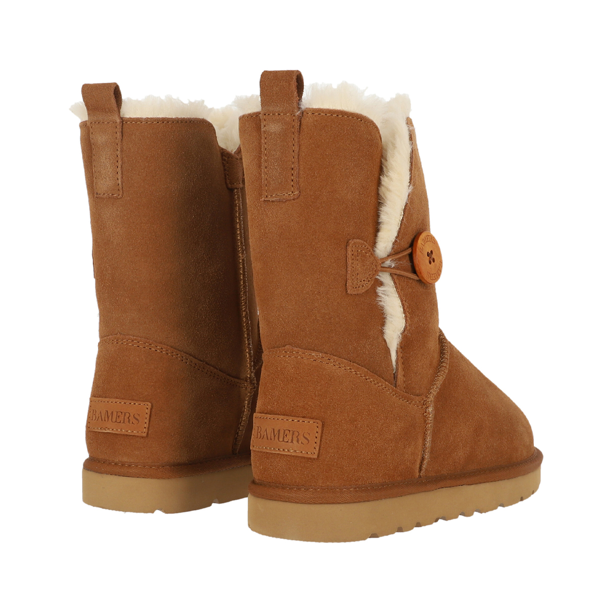 BOTA BAMERS BLAST BUTTON MUJER CAFÉ - 4