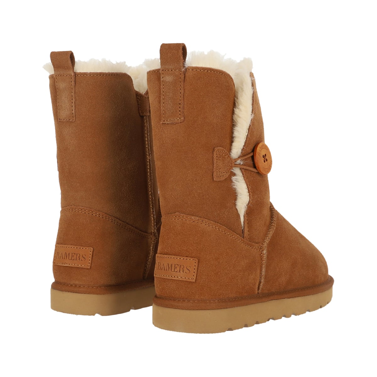 BOTA BAMERS BLAST BUTTON MUJER CAFÉ - 4