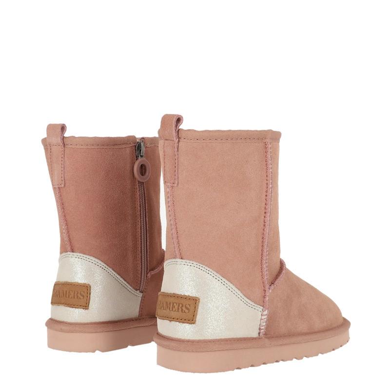 BOTAS NIÑA BAMERS ROSADO BLAST ZIP LEATHER S - 5