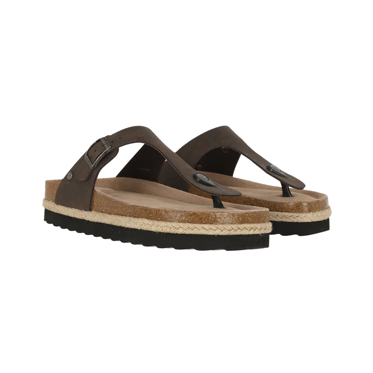SANDALIAS MUJER BAMERS CAFÉ OSCURO KEND CAPRI YUTE MID - 3
