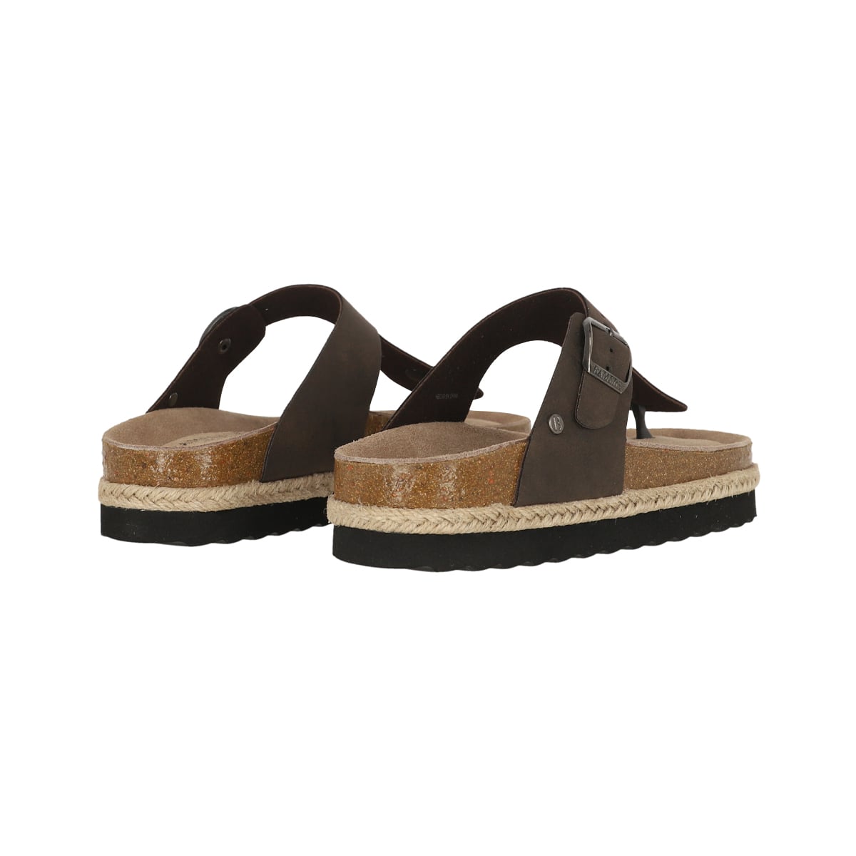 SANDALIAS MUJER BAMERS CAFÉ OSCURO KEND CAPRI YUTE MID - 4
