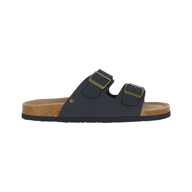 SANDALIAS HOMBRE BAMERS AZUL KEND CUERO - 1