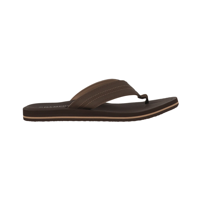 SANDALIAS HOMBRE BAMERS HAWAIANA FLIP FLOP SOFT CAFÉ - 1