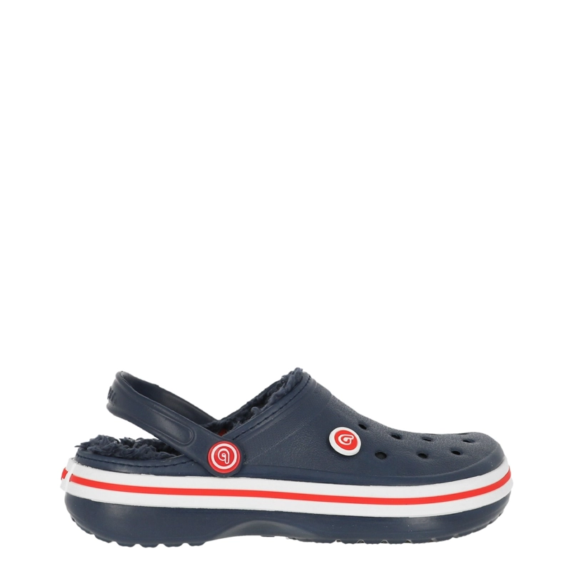 ZUECO NIÑOS UNISEX BAMERS AZUL/ROJO REFUGIO LINE - 1