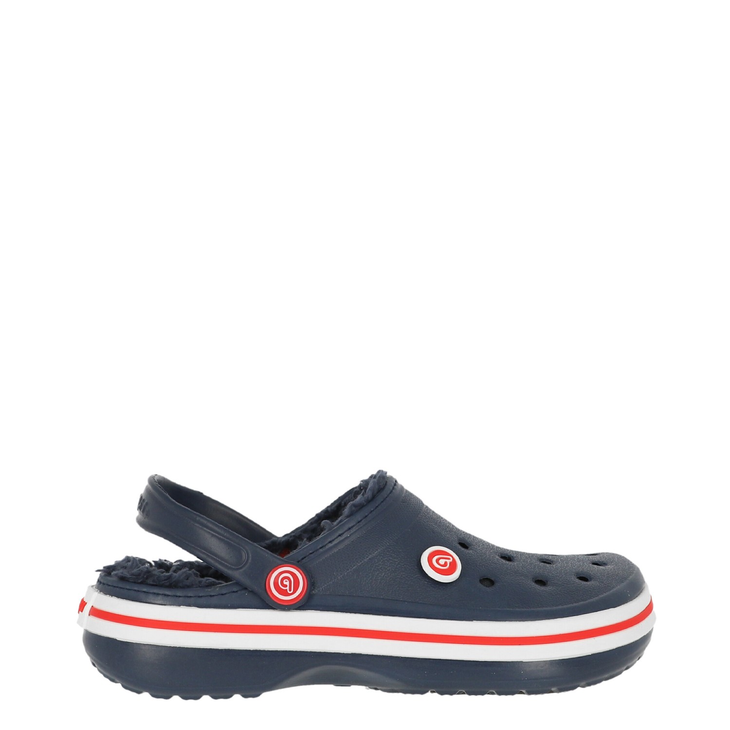 ZUECO NIÑOS UNISEX BAMERS AZUL/ROJO REFUGIO LINE - 1