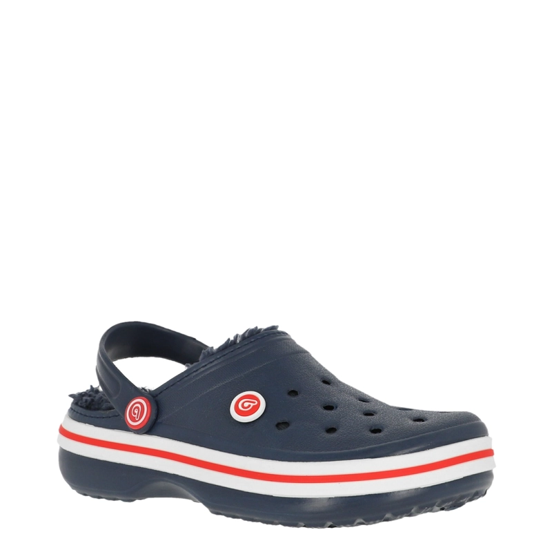ZUECO NIÑOS UNISEX BAMERS AZUL/ROJO REFUGIO LINE - 2