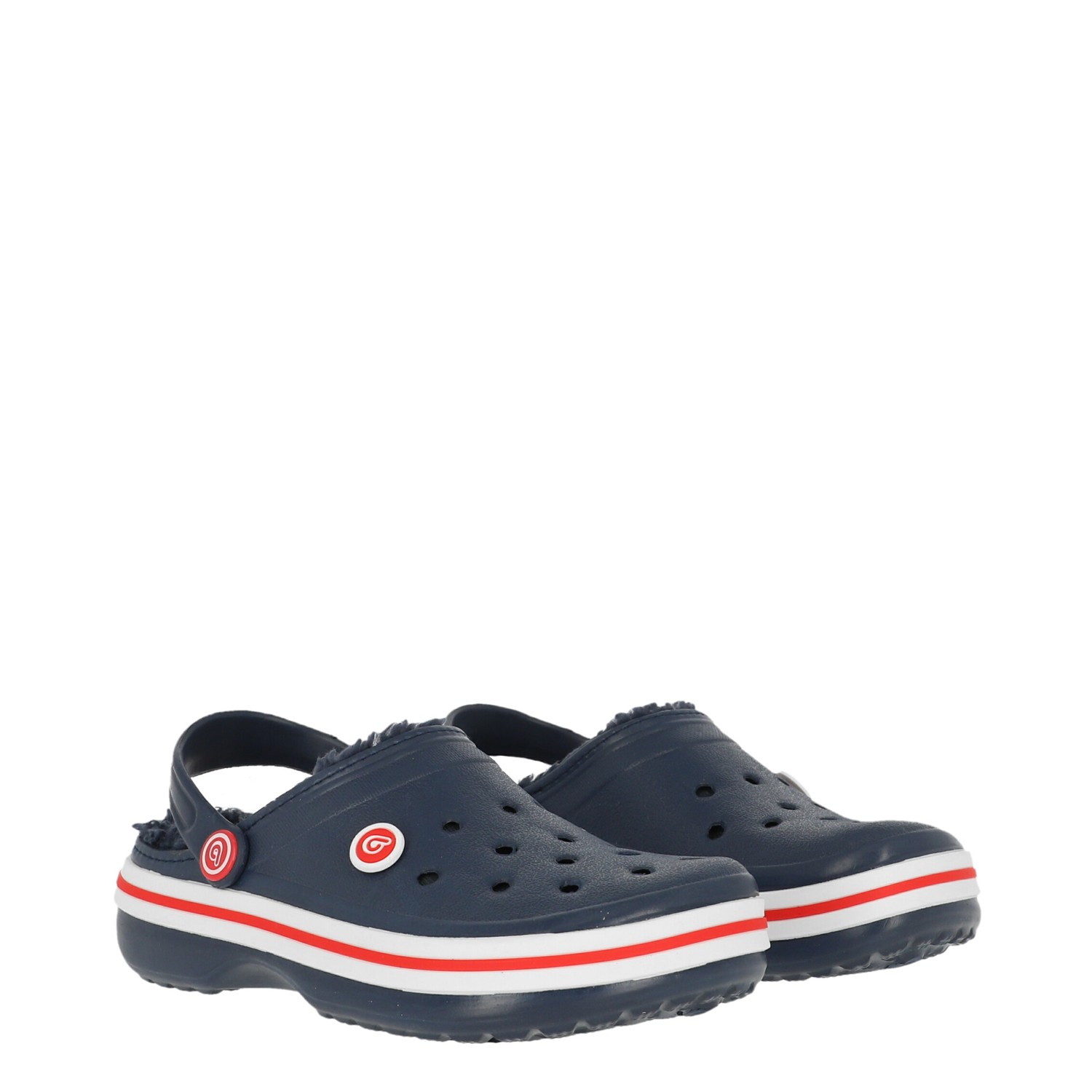 ZUECO NIÑOS UNISEX BAMERS AZUL/ROJO REFUGIO LINE - 3