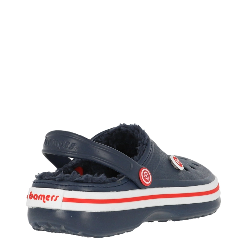 ZUECO NIÑOS UNISEX BAMERS AZUL/ROJO REFUGIO LINE - 4