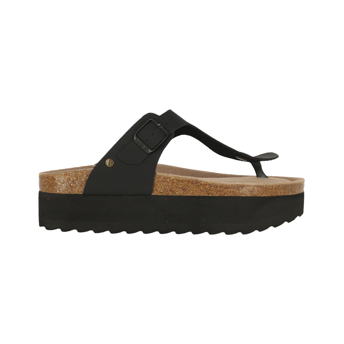 SANDALIA MUJER BAMERS KEND CAPRI HIGH  NEGRO - 1