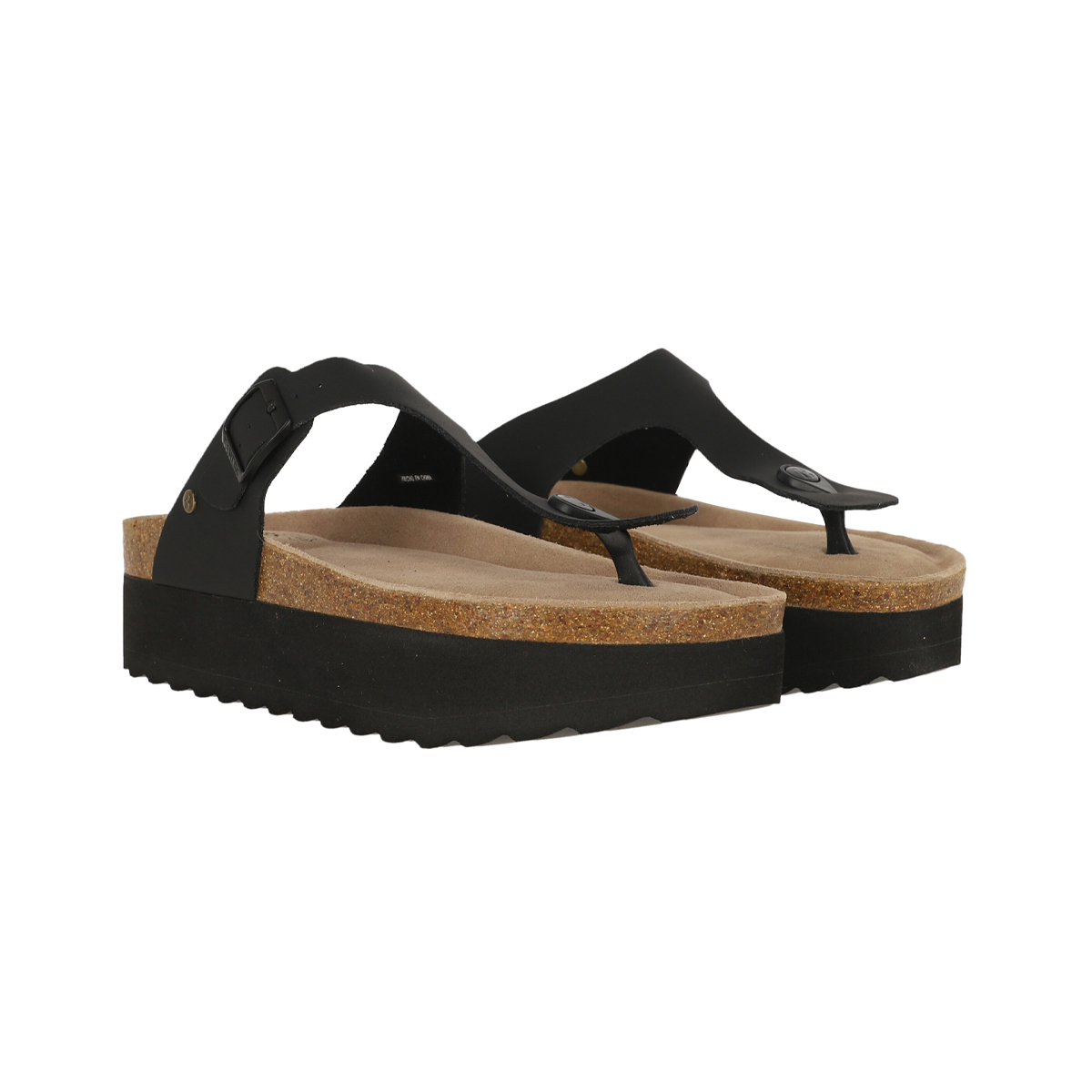 SANDALIA MUJER BAMERS KEND CAPRI HIGH  NEGRO - 3