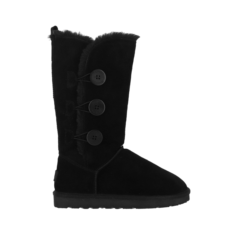 BOTAS MUJER BAMERS NEGRO BLAST BUTTON HIGH - 1
