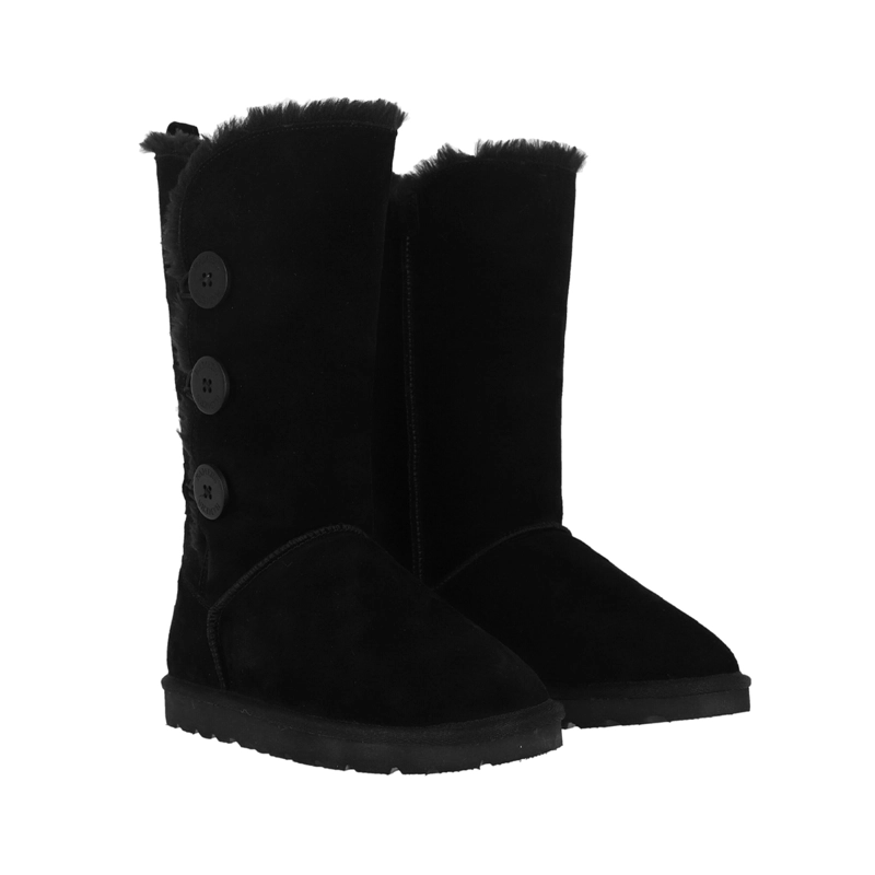 BOTAS MUJER BAMERS NEGRO BLAST BUTTON HIGH - 3
