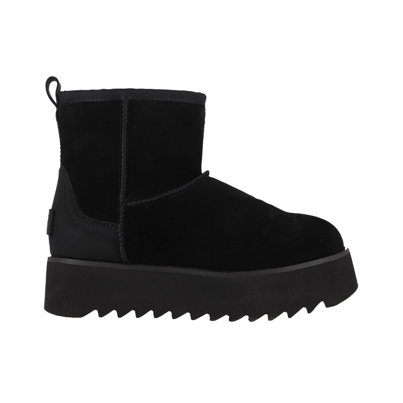 BOTA MUJER  BAMERS PLATFORM NEGRO - 1