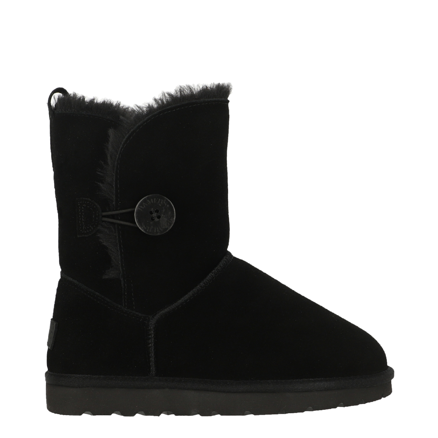 BOTA BAMERS BLAST BUTTON LEATHER MUJER NEGRO - 1